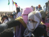 Women at cultural event, Tindouf refugee camps